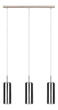 Suspension decoratif Argente avec diffusion lumineuse harmonieuse E27