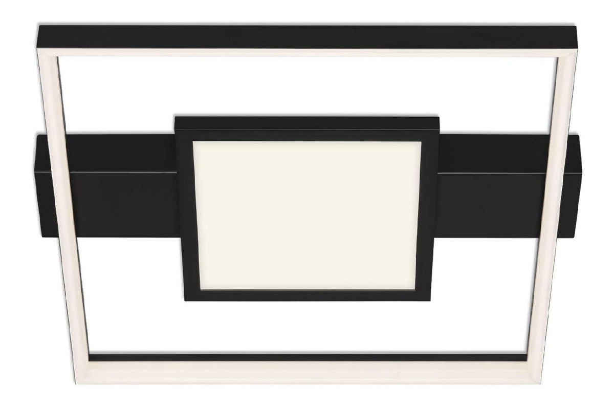 Plafonnier Noir et Blanc au style moderne avec conception fonctionnelle IP20