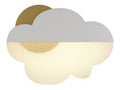 Applique murale Blanc et Dore a presence elegante et lumiere agreable