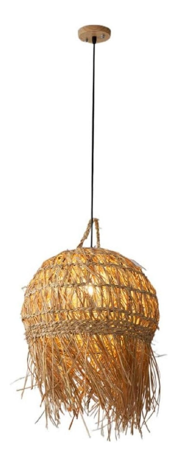 Eclairage Ambre et Rouge contemporain en version suspension E27