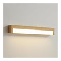 Solution lumineuse Blanc et Ambre au dessin sobre en format applique murale 6 W