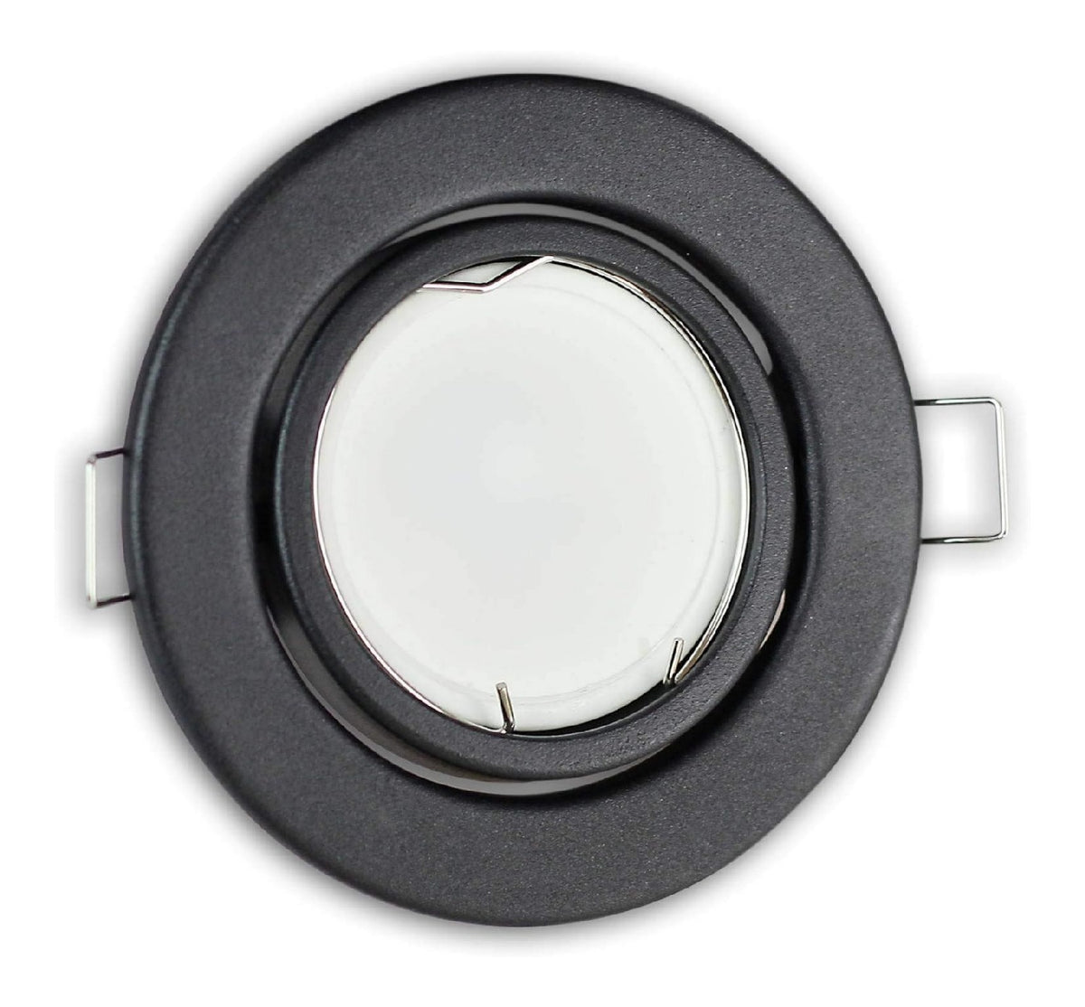 Spot de plafond Noir et Blanc a presence elegante et lumiere agreable IP20 GU10