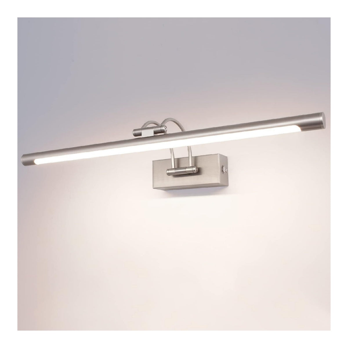 Applique murale Blanc et Ambre aux lignes epurees avec eclairage confortable 12W 3000 K