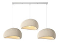 Suspension Ambre et Beige au style moderne avec conception fonctionnelle 60 W E27