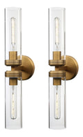 Eclairage Ambre contemporain en version applique murale 40W E27