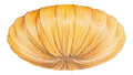 Plafonnier decoratif Ambre et Beige avec diffusion lumineuse harmonieuse IP20 E27