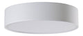 Plafonnier Blanc et Ambre aux lignes epurees avec eclairage confortable 60 W E27
