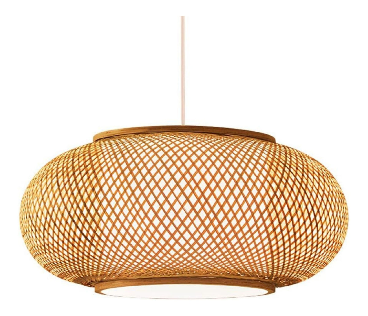 Eclairage Ambre et Rouge contemporain en version lustre 60 W E27